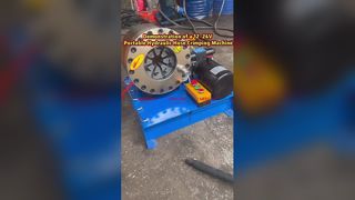 Trình diễn Máy uốn ống thủy lực cầm tay 12–24V