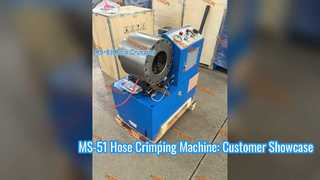 Máy uốn ống MS-51: Trưng bày cho khách hàng