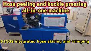 Máy uốn và uốn ống tích hợp MS-51CGS—sẵn sàng vận chuyển.