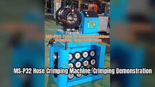 Máy uốn ống MS-P32: Trình diễn uốn ống